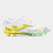 Botas fútbol Striker 24 terreno firme FG blanco