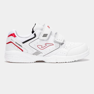 Sapatilhas casual W.School Jr 25 júnior branco vermelho