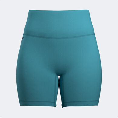 Short tights woman Indoor gym blue