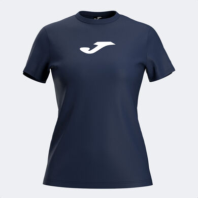Maillot manches courtes femme Challenge bleu marine