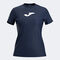 Maillot manches courtes femme Challenge bleu marine