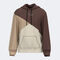 Felpa con cappuccio unisex Mimetic marrone