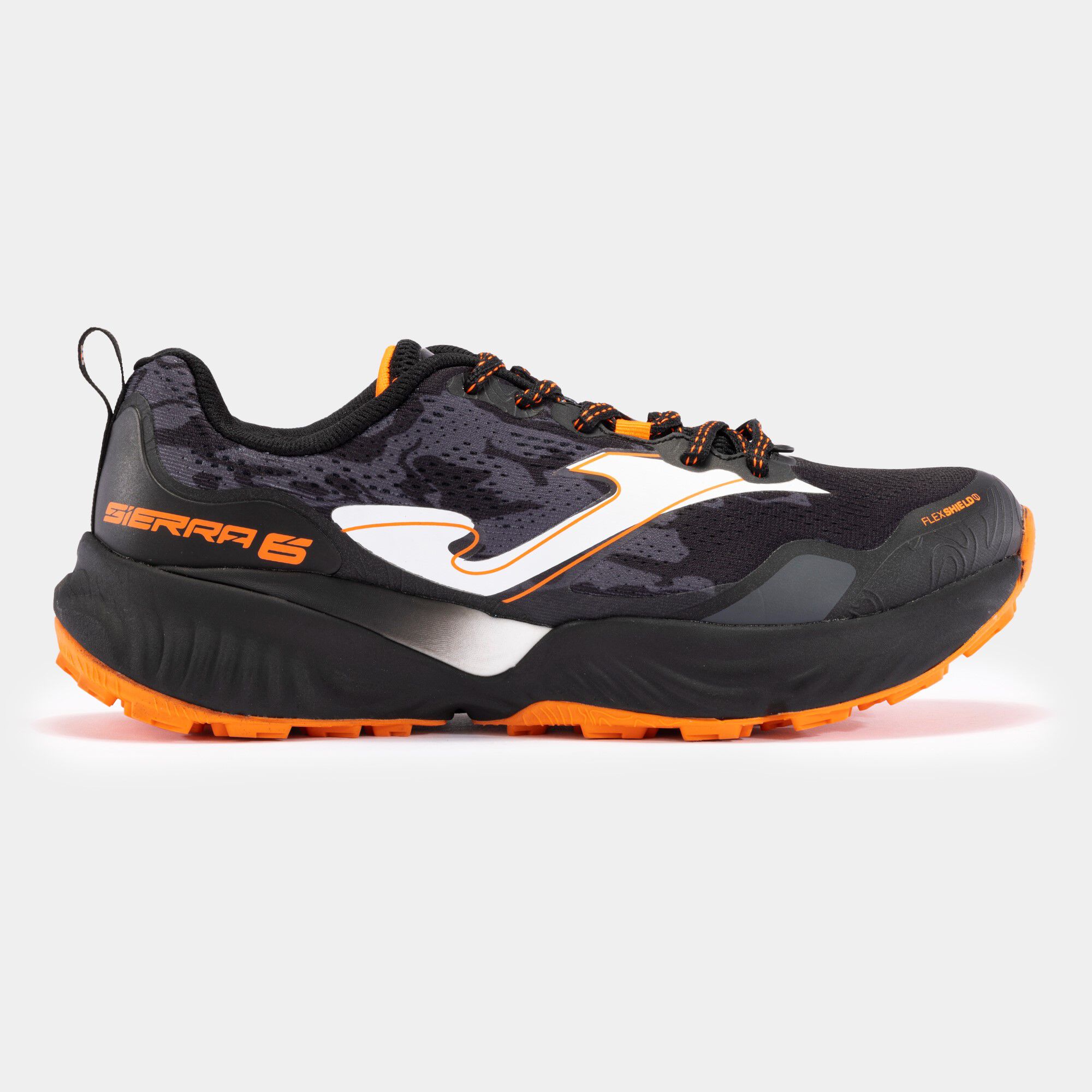 Chaussures trail running Sierra Men 23 homme noir orange