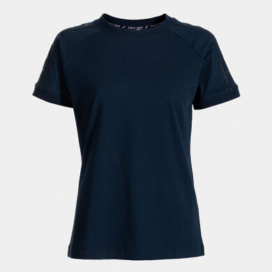 Camiseta manga corta mujer Heroic dark navy negro