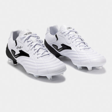 Football boots Aguila Cup 25 firm ground FG white black