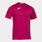 Shirt short sleeve man Combi fuchsia