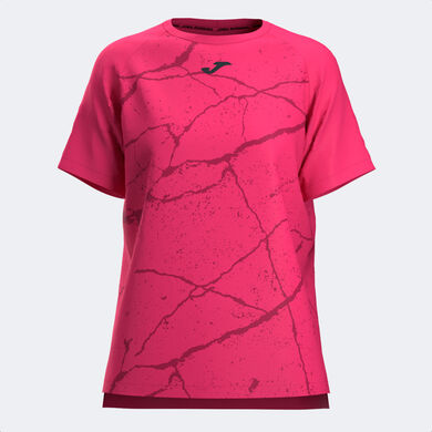 Maglia a manica corta unisex R-Night fuxia