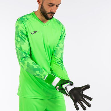 Guanti portiere calcio Hunter nero verde