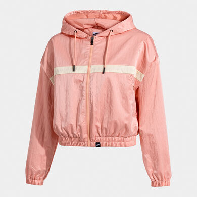 Chaqueta con capucha mujer Mimetic naranja