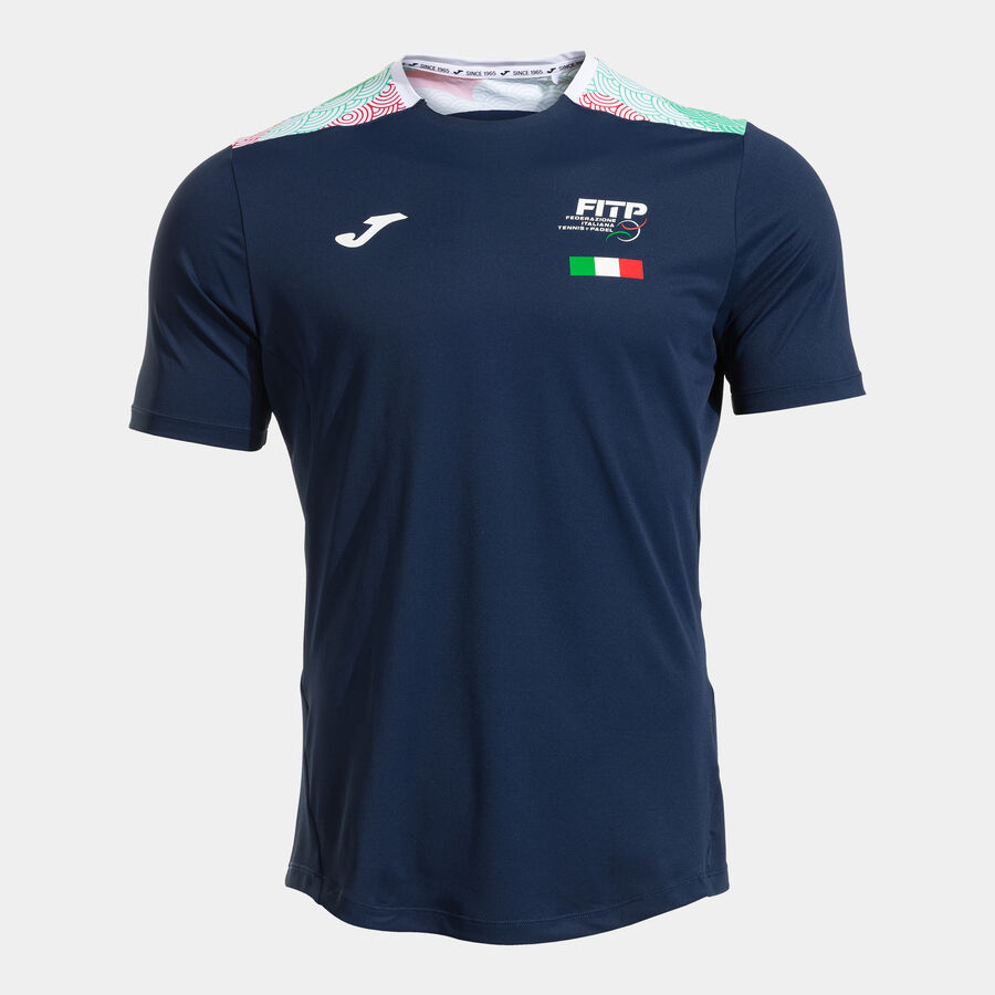 CAMISETA MANGA CORTA COMP. OFI. FED. ITALIA TENIS Y PADEL