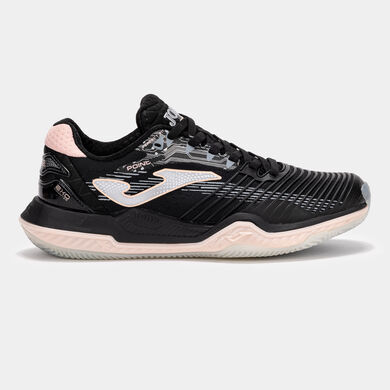 Chaussures Point Lady 25 terre battue femme noir