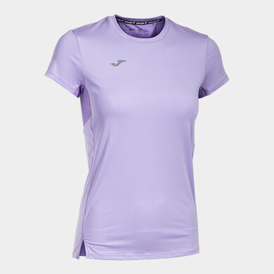 Kurzarmshirt frau Explorer lila