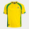 Kurzarmshirt mann Futbol Retro Mundial 2026 gelb gr&uuml;n