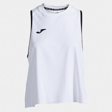 Canottiera donna Smash bianco