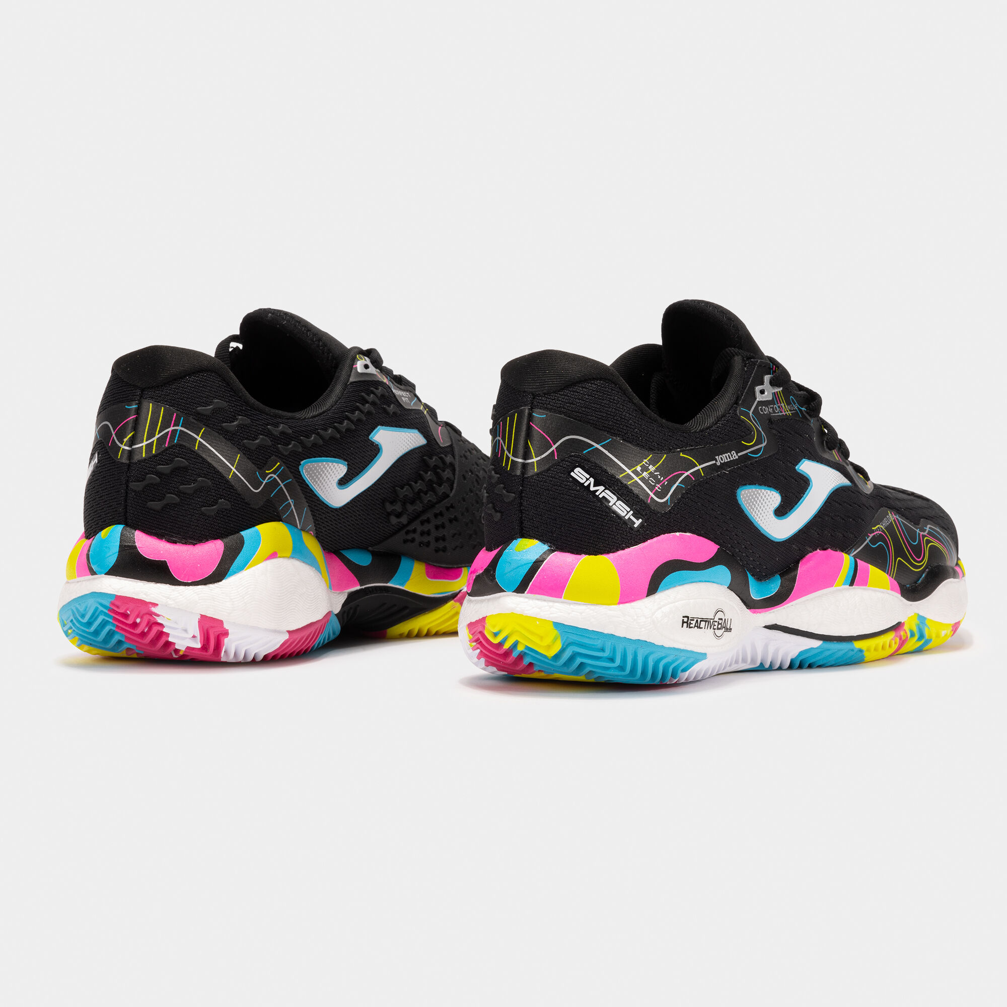 Shoes Smash 25 clay unisex black multi color | JOMA®