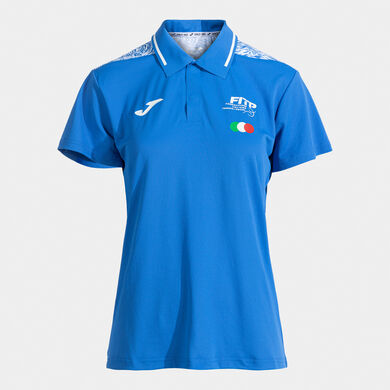 Polo shirt short-sleeve away kit Italian Tennis And Padel Federation woman 26/27