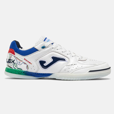 Zapatillas f&uacute;tbol sala Top Flex 26 indoor blanco
