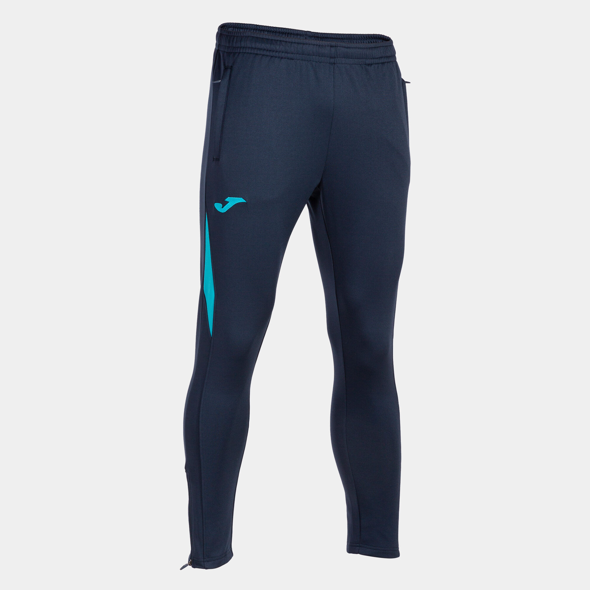 Pantalone lungo uomo Championship VII blu navy turchese fluorescente