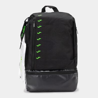 Zaino Splash nero verde fluorescente