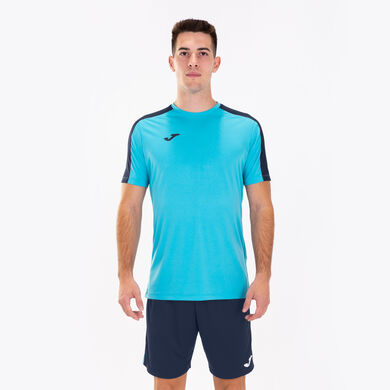 Short homme Maxi bleu marine turquoise fluo