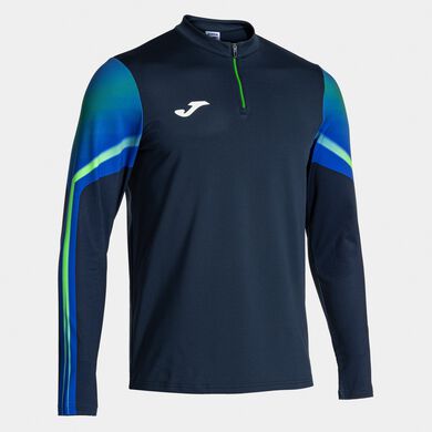 Sudadera hombre Elite XI marino verde flúor