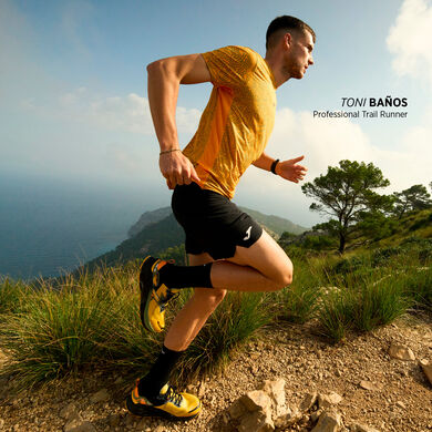 Short hombre TRAIL negro