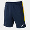 Bermuda shorts man Eco Championship navy blue yellow