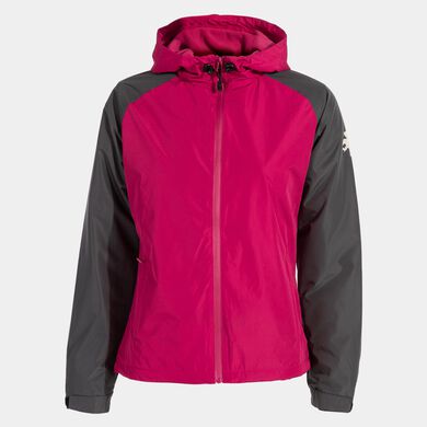 Chubasquero mujer Explorer fucsia antracita