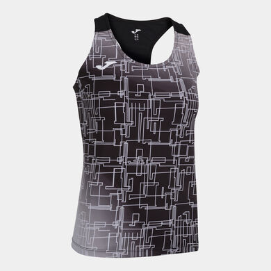 Camiseta tirantes mujer Elite VIII negro