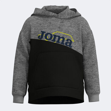 Sudadera con capucha niño Park marino gris melange