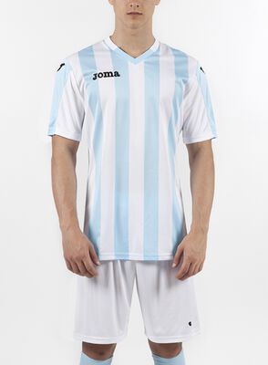 TRICOU CU MÂNECĂ SCURTĂ BĂRBAȚI COPA ALBASTRU DESCHIS ALB
