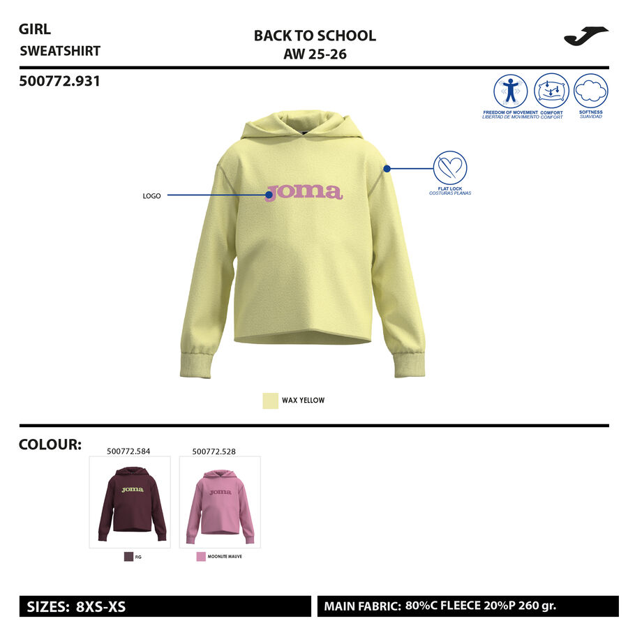 SUDADERA CON CAPUCHA NEW METAVERSE