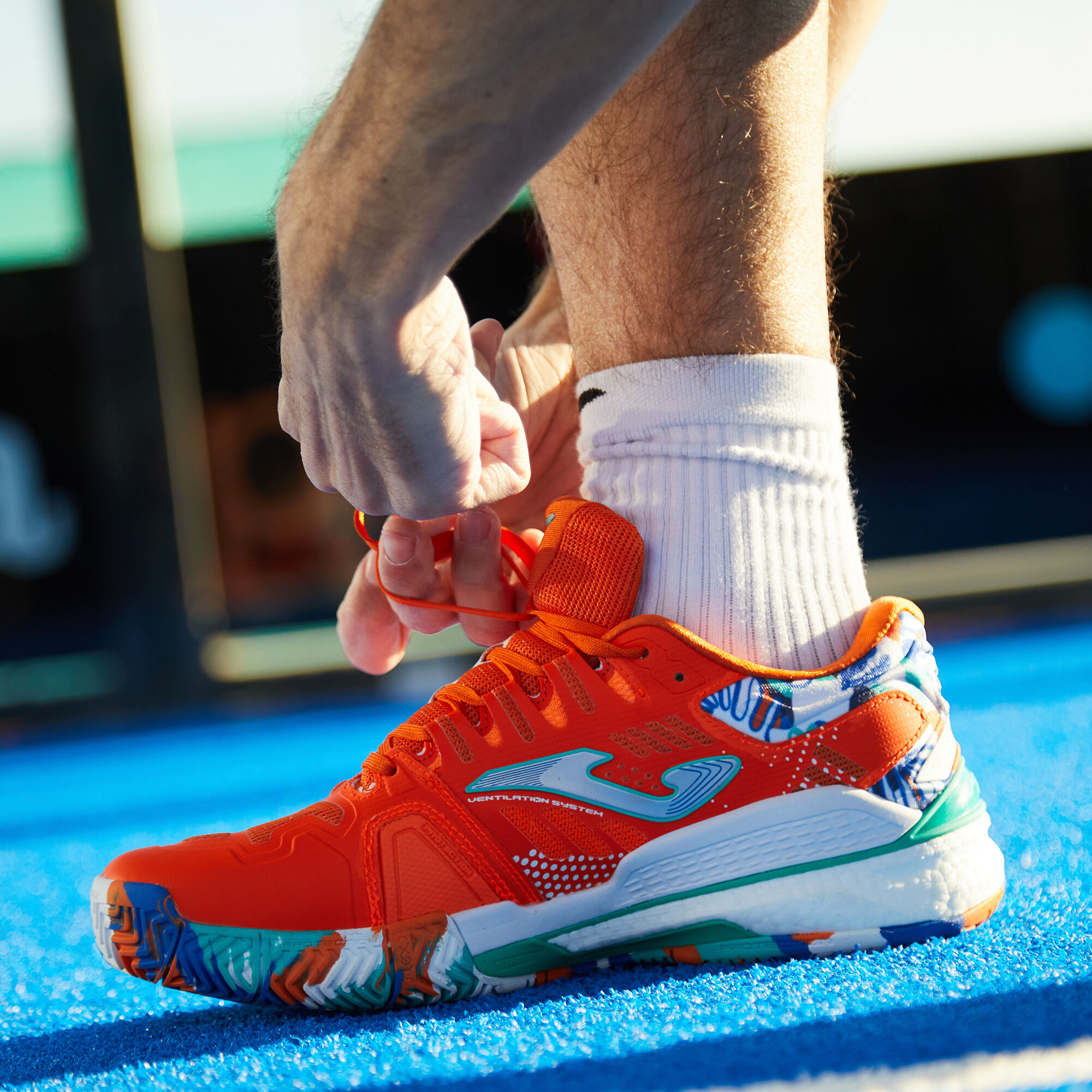 Scarpe WPT Challenger argilla uomo arancione