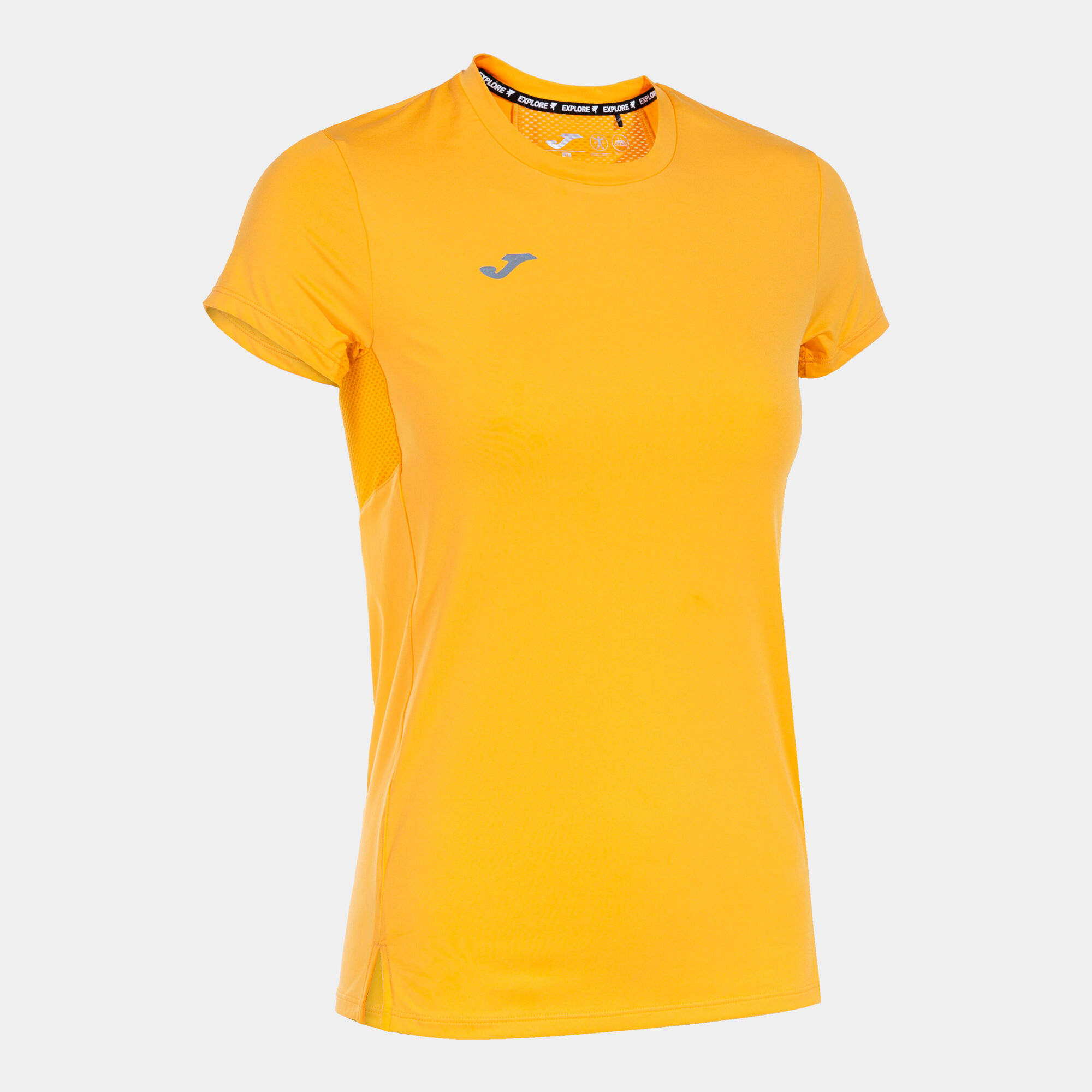 Koszulka z krótkim rękawem kobiety Explorer pomaranczowy