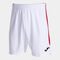 Short hombre Performance blanco rojo