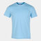 Shirt short sleeve man Desert sky blue
