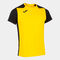 Shirt short sleeve man Record II yellow black