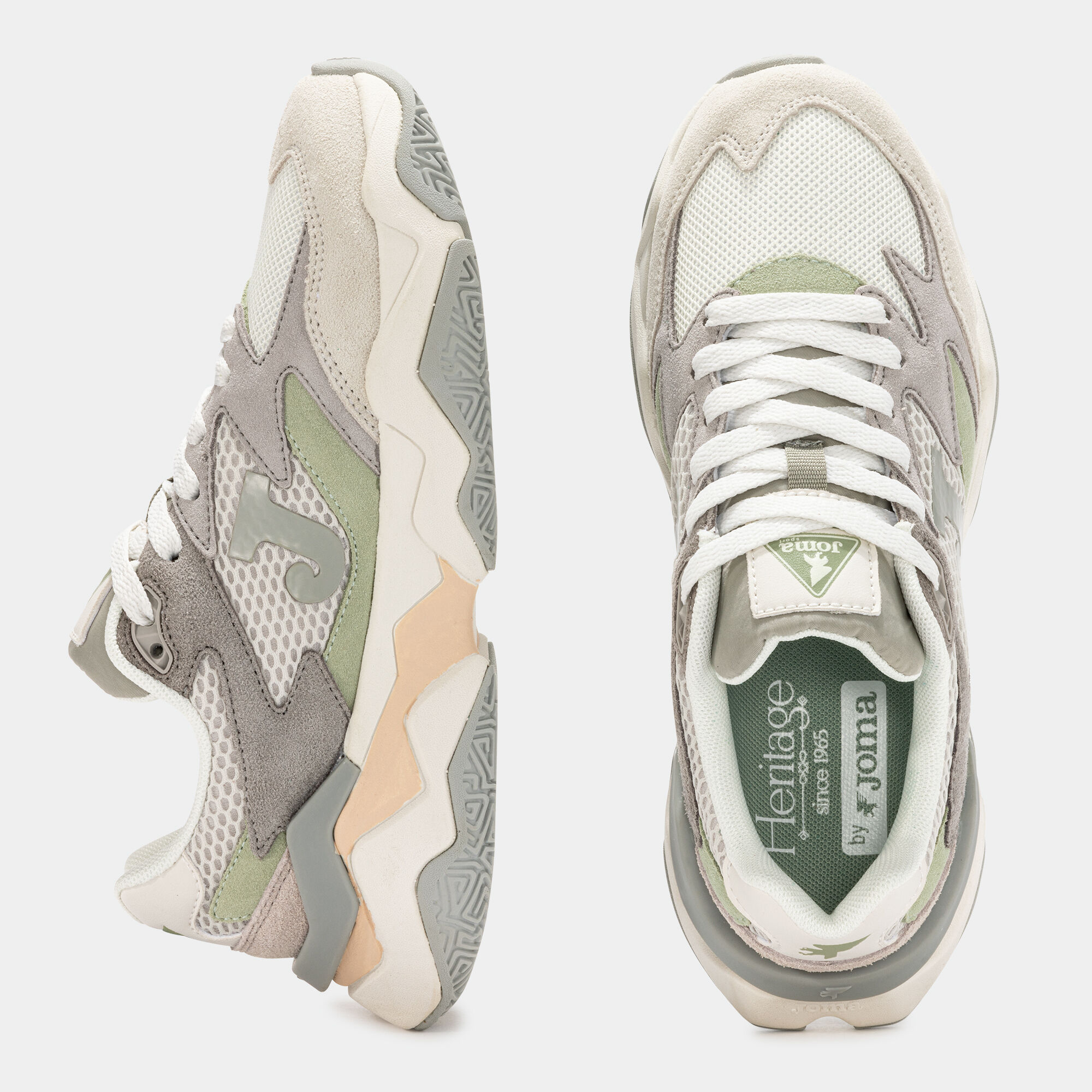 Casual shoes C1400 Lady 25 woman beige green | JOMA®