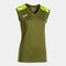 Camiseta sin mangas mujer Championship VIII verde amarillo fl&uacute;or