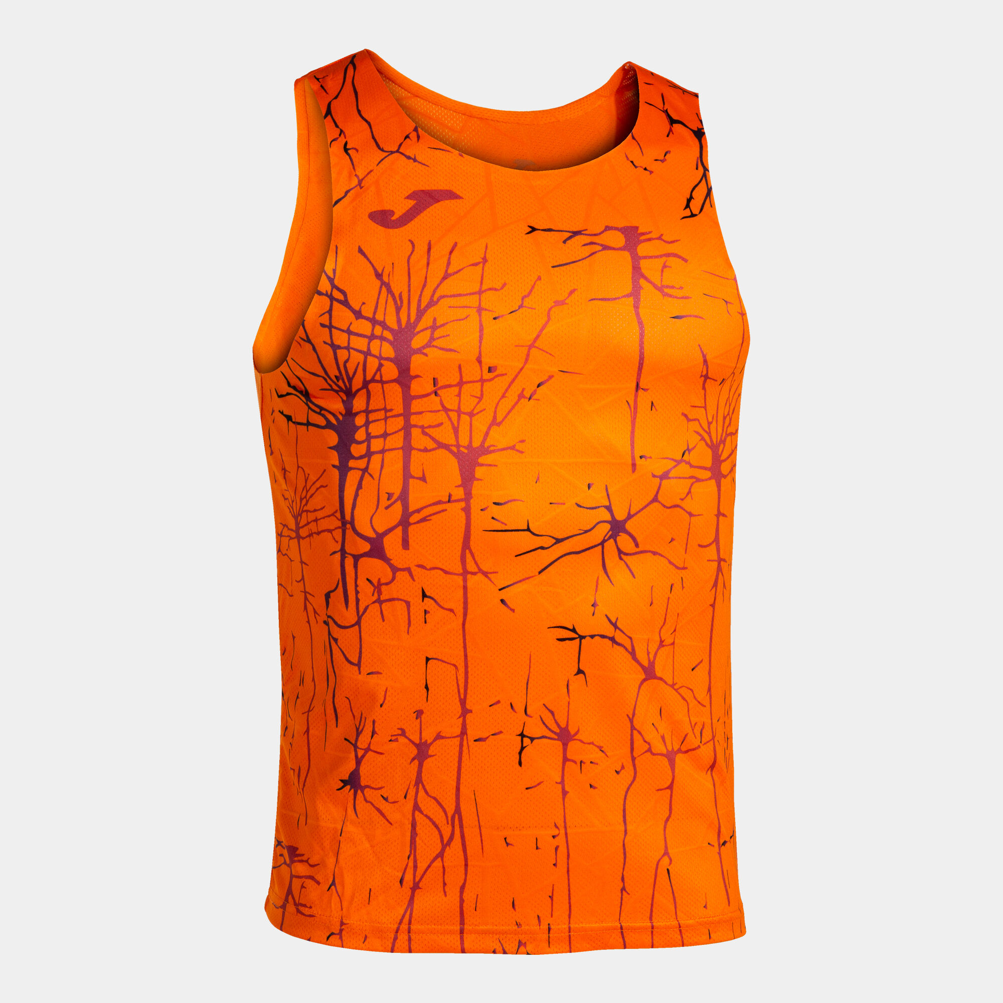Schulterriemen-shirt mann Elite IX orange