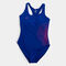 Swimsuit woman Lake II royal blue pink