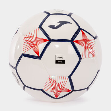 Balón fútbol Neptune II blanco rojo