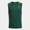 Sleeveless t-shirt man Indoor Gym green