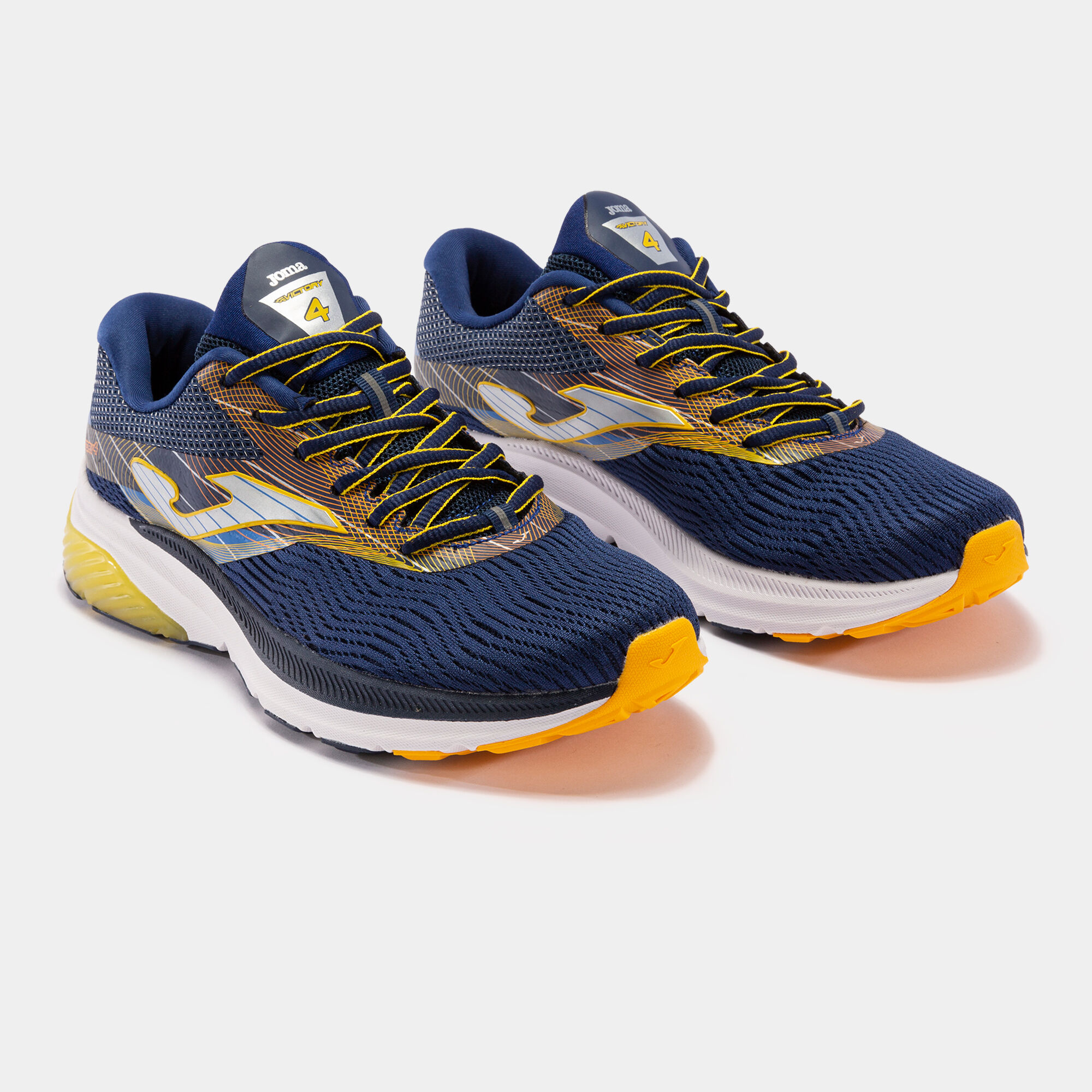En respuesta a la Tamano relativo Mercurio Running shoes Victory 22 man navy blue yellow