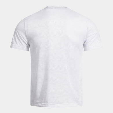 Maillot manches courtes homme Smash blanc