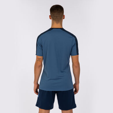 Tricou cu mânecă scurtă bărbaȚi Eco Championship albastru bleumarin
