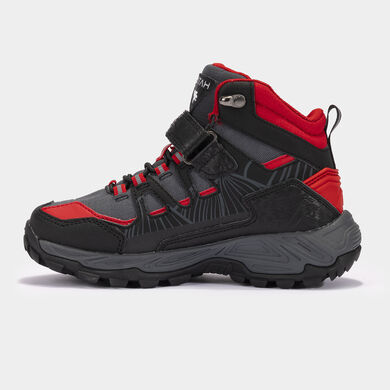 Botas outdoor Utah Jr 24 junior negro rojo