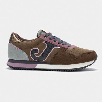 Casual shoes C.Origen Lady 25 woman brown purple