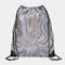 Mochila saco Kids Camp azul gris