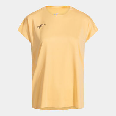 T-shirt manga curta mulher R-Night Helium amarelo